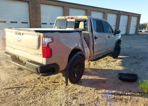 2022 Chevrolet Silverado 1500 4Wd Short Bed Zr2 from USA, damaged, VIN 3GCUDHEL2NG690604